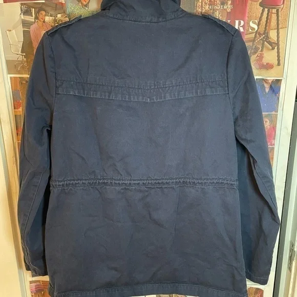 VINTAGE Gap Utility Jacket Navy size M - Picture 5 of 7